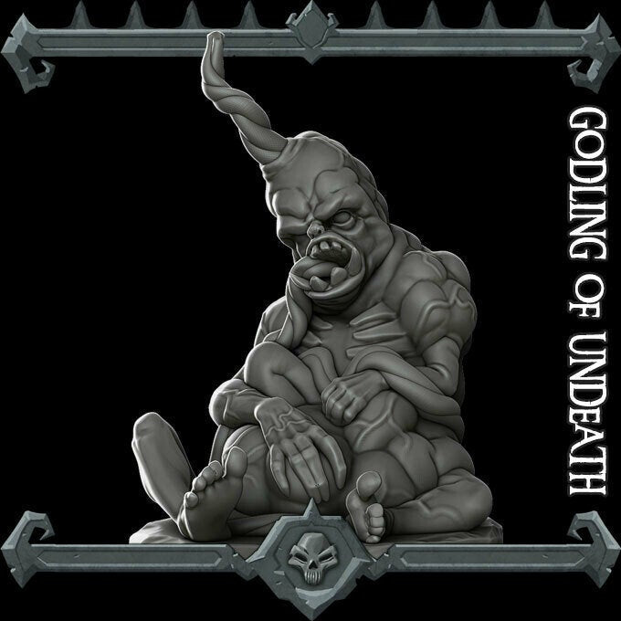 Godling of Undeath - Wargaming Miniatures Monster Rocket Pig Games D&D, DnD