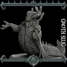 Load image into Gallery viewer, Groth Slug - Wargaming Miniatures Monster Rocket Pig Games D&amp;D, DnD