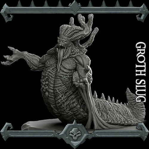 Groth Slug - Wargaming Miniatures Monster Rocket Pig Games D&D, DnD