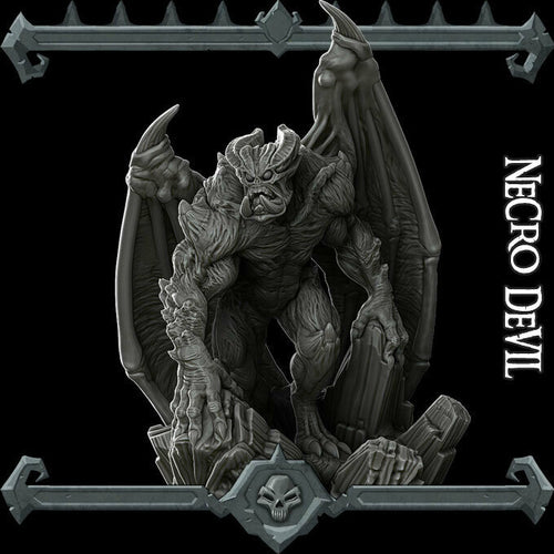 Necro Devil - Wargaming Miniatures Monster Rocket Pig Games D&D, DnD