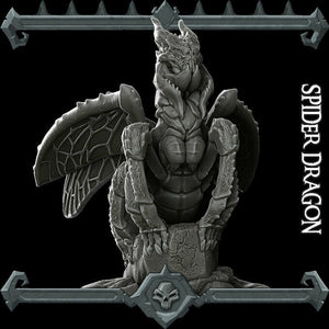 Spider Dragon - Wargaming Miniatures Monster Rocket Pig Games D&D, DnD