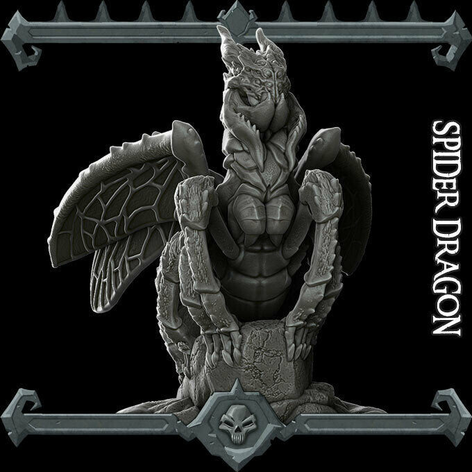Spider Dragon - Wargaming Miniatures Monster Rocket Pig Games D&D, DnD