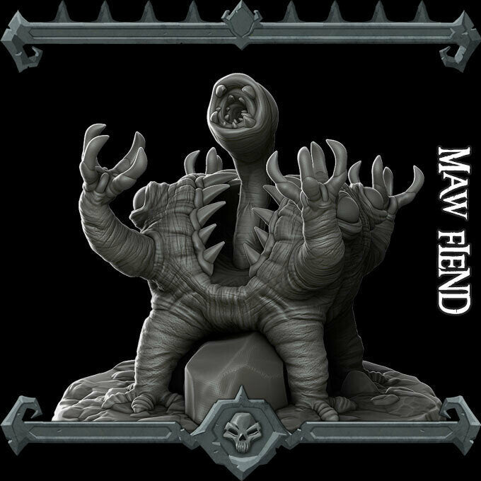 Maw Fiend - Wargaming Miniatures Monster Rocket Pig Games D&D, DnD