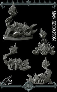 Maw Scorpion - Wargaming Miniatures Monster Rocket Pig Games D&D, DnD