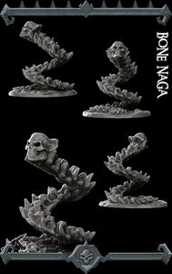 Bone Naga - Wargaming Miniatures Monster Rocket Pig Games D&D, DnD