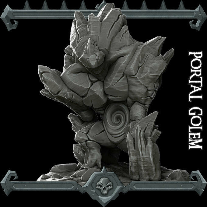 Portal Golem - Wargaming Miniatures Monster Rocket Pig Games D&D, DnD