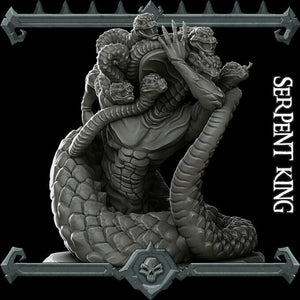 Serpent King - Rattle Wargaming Miniatures Monster Rocket Pig Games D&D, DnD