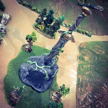 Load image into Gallery viewer, Sword in the Stone - Rampage Gothic Terrain D&amp;D, DnD