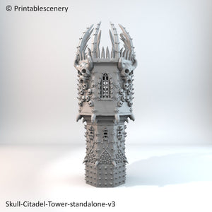 Grimskull Citadel Tower - Rampage Gothic Terrain D&D, DnD