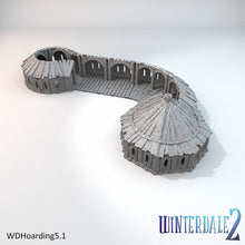 Load image into Gallery viewer, Barbican Hoarding - 15mm 28mm 32mm Winterdale Wargaming Tabletop Scatter Terrain D&amp;D DnD