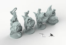 Load image into Gallery viewer, Goblin Riders - Miniatures Monster Rocket Pig Games D&amp;D, DnD