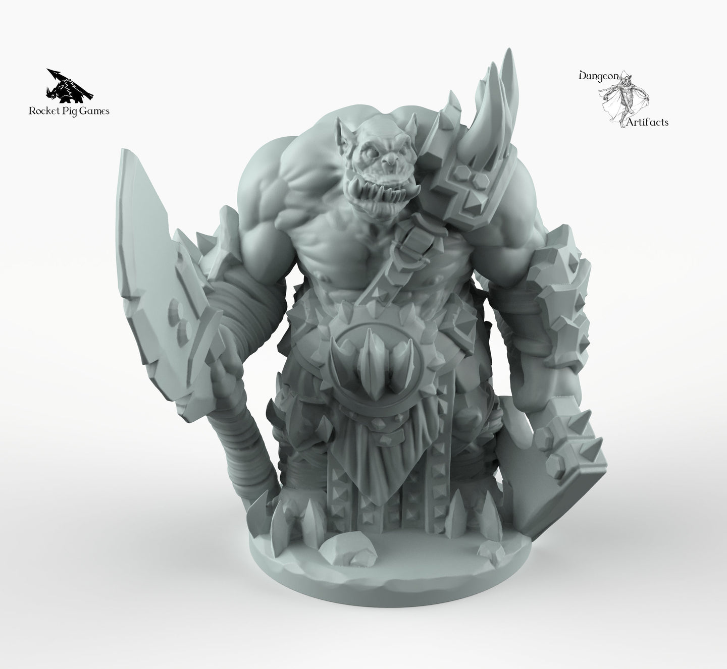 Orc Berserker - Miniatures Monster Rocket Pig Games D&D, DnD