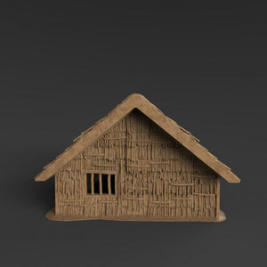 Maori Pa Huts - 15mm 28mm 32mm Time Warp Wargaming Terrain Scatter D&D, DnD