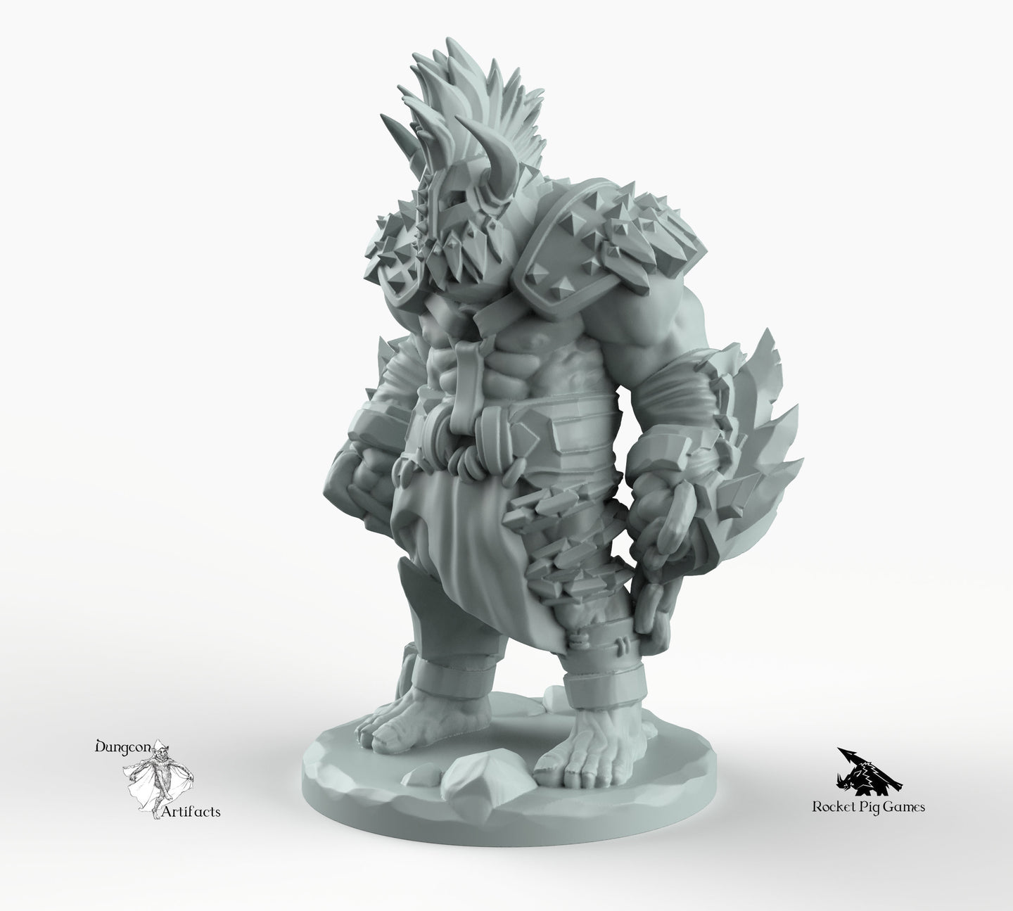 Orc Gladiator - Miniatures Monster Rocket Pig Games D&D, DnD