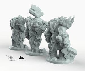Orc Grunts - Miniatures Monster Rocket Pig Games D&D, DnD