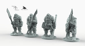 Orc Guards - Miniatures Monster Rocket Pig Games D&D, DnD