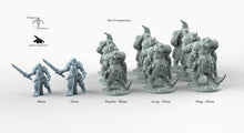 Load image into Gallery viewer, Orc Peons - Miniatures Monster Rocket Pig Games D&amp;D, DnD