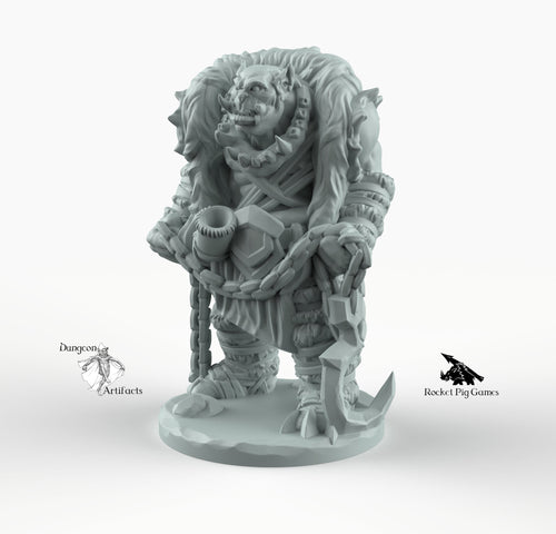 Orc Tracker - Miniatures Monster Rocket Pig Games D&D, DnD