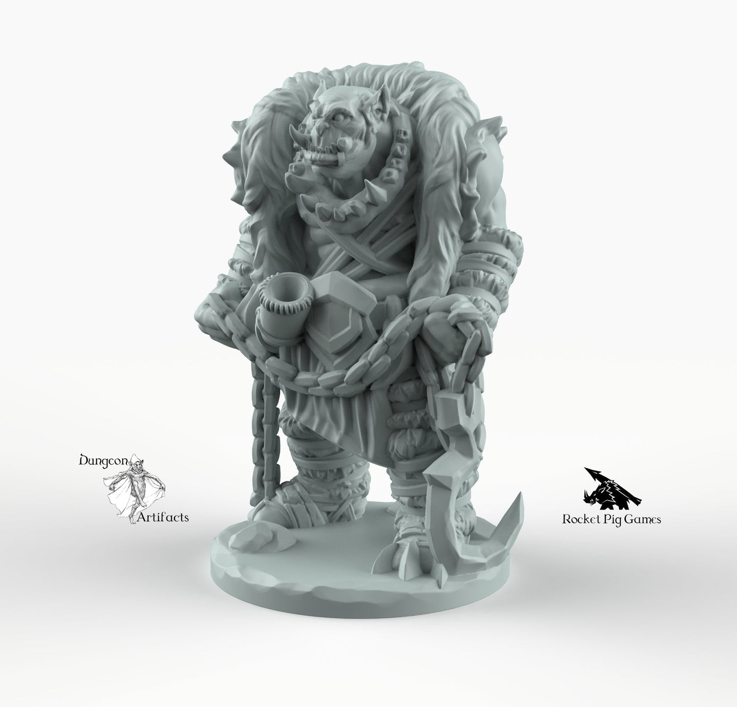 Orc Tracker - Miniatures Monster Rocket Pig Games D&D, DnD