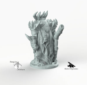 Orc War Chief - Warchief Miniatures Monster Rocket Pig Games D&D, DnD