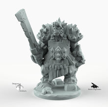 Load image into Gallery viewer, Orc Warrior - Miniatures Monster Rocket Pig Games D&amp;D, DnD