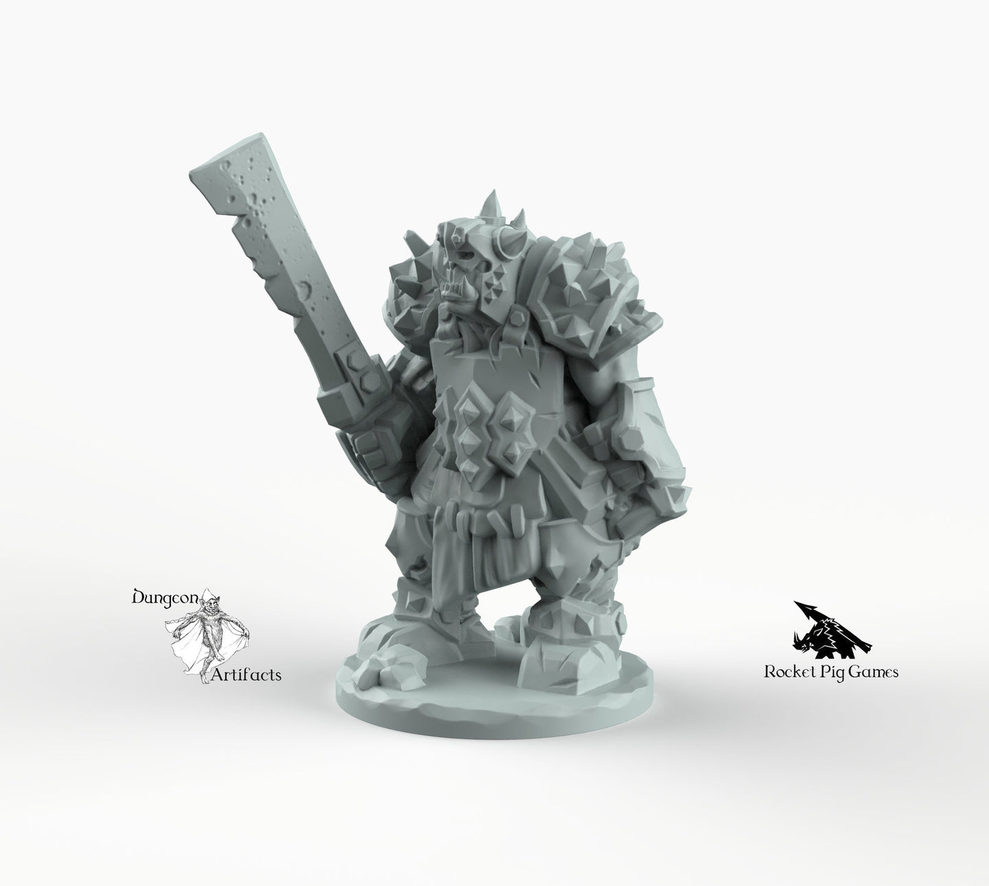 Orc Warrior - Miniatures Monster Rocket Pig Games D&D, DnD