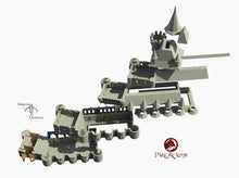 Load image into Gallery viewer, Dracul Gatehouse - 15mm 28mm 32mm Dracula Dark Realms Medieval Scenery Mansion Wargaming Terrain Scatter D&amp;D DnD