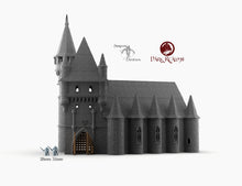Load image into Gallery viewer, Dracul Gatehouse - 15mm 28mm 32mm Dracula Dark Realms Medieval Scenery Mansion Wargaming Terrain Scatter D&amp;D DnD