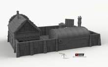 Load image into Gallery viewer, Steampunk Outpost - 15mm 28mm 32mm Winterdale Wargaming Tabletop Scatter Terrain D&amp;D DnD