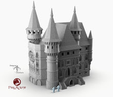 Load image into Gallery viewer, Dracul Manor - 15mm 28mm 32mm Dracula Dark Realms Medieval Scenery Mansion Wargaming Terrain Scatter D&amp;D DnD