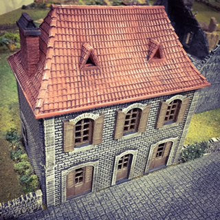 French House Shop - 15mm 28mm 32mm Time Warp Wargaming Terrain Scatter D&D, DnD