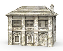 Load image into Gallery viewer, Caribbean House - 15mm 28mm 32mm Time Warp Wargaming Terrain Scatter D&amp;D, DnD
