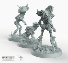 Load image into Gallery viewer, Myconid Watchers - Mushroom People Mini Monster Mayhem Wargaming Miniatures Games D&amp;D DnD