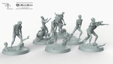 Load image into Gallery viewer, Zombie Horde - Mini Monster Mayhem Wargaming Miniatures Games Undead D&amp;D DnD