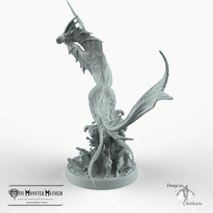 Hippocampus - Mini Monster Mayhem Wargaming Miniatures Games D&D Seahorse DnD
