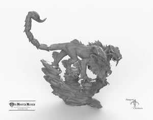 Wingless Chimera - Mini Monster Mayhem Wargaming Miniatures Games Monster D&D DnD