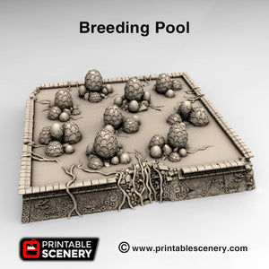 Breeding Pool - 15mm 28mm 32mm Brave New Worlds New Eden Terrain Scatter D&D DnD