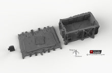 Load image into Gallery viewer, Scrap Yard House - 15mm 28mm 20mm 32mm Brave New Worlds Wasteworld Gaslands Terrain Scatter D&amp;D DnD