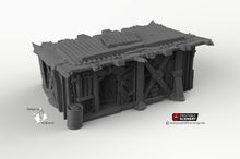 Load image into Gallery viewer, Scrap Yard House - 15mm 28mm 20mm 32mm Brave New Worlds Wasteworld Gaslands Terrain Scatter D&amp;D DnD
