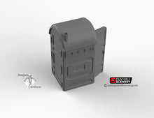 Load image into Gallery viewer, Wasteland Toilet - 28mm 20mm 32mm Brave New Worlds Wasteworld Gaslands Terrain Scatter D&amp;D DnD