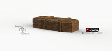 Load image into Gallery viewer, Coffin - 28mm 20mm 32mm Brave New Worlds Wasteworld Gaslands Terrain Scatter D&amp;D DnD