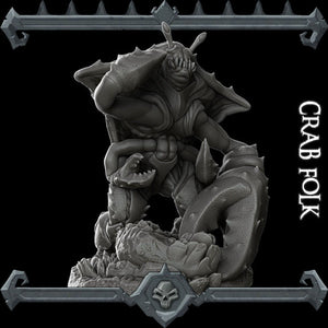 Crab Folk - Wargaming Miniatures Monster Rocket Pig Games D&D, DnD