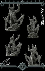 Arch Fiend - Archfiend Wargaming Miniatures Rocket Pig Games D&D DnD Boss Monster