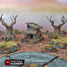 Load image into Gallery viewer, Desert Shanty - 28mm 20mm 32mm Brave New Worlds Wasteworld Gaslands Terrain D&amp;D DnD