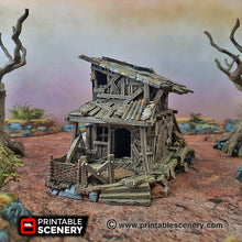 Load image into Gallery viewer, Desert Shanty - 28mm 20mm 32mm Brave New Worlds Wasteworld Gaslands Terrain D&amp;D DnD