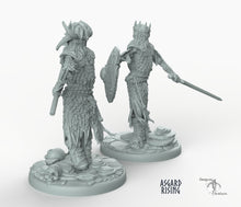 Load image into Gallery viewer, Draugr King - Barrow Wight - Wargaming Miniatures Monster Asgard Rising D&amp;D DnD