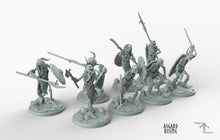 Load image into Gallery viewer, Draugr Infantry - Barrow Wights - Asgard Rising Skeleton Army Wargaming Undead Miniatures