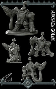 Furnace Golem - Wargaming Miniatures Monster Rocket Pig Games D&D, DnD