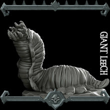 Load image into Gallery viewer, Giant Leech - Wargaming Miniatures Monster Rocket Pig Games D&amp;D, DnD