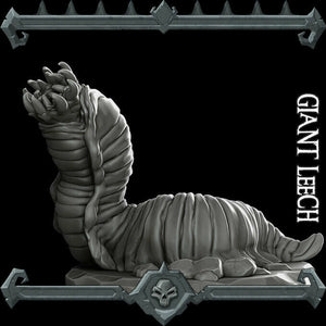 Giant Leech - Wargaming Miniatures Monster Rocket Pig Games D&D, DnD